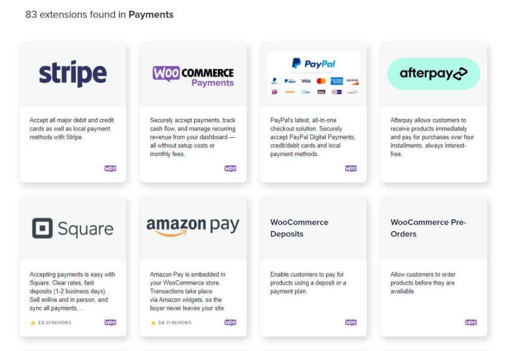 woocommerce payments