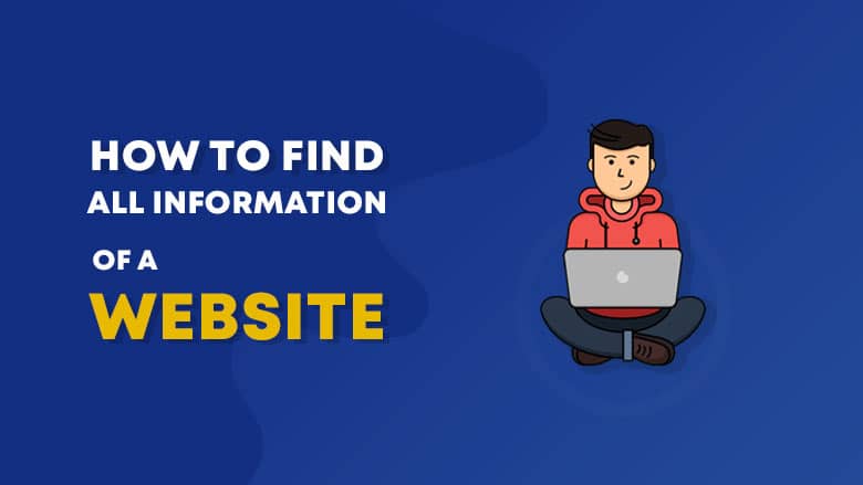 How to find all information about a Website