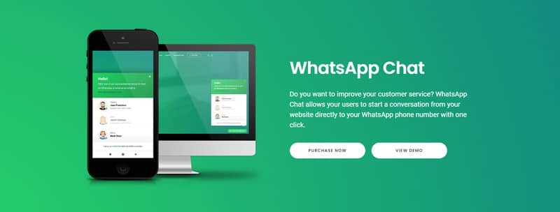 premium whatsapp chat button