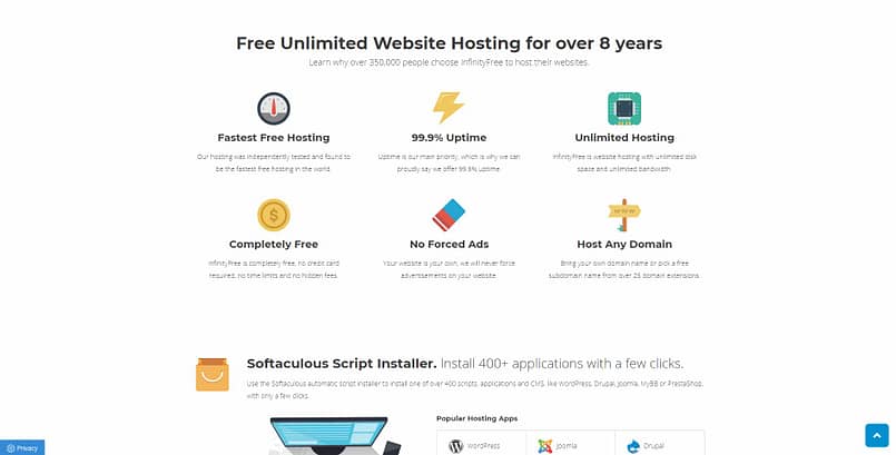 infinityfree Free WordPress Hosting in India